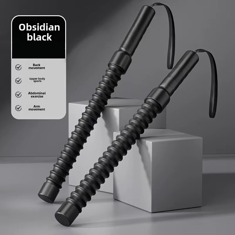 Strength Training Bar Ergonomic Fitness Grip Bar Biceps Triceps Strengthener Spring Arm Strength Expander Arm Muscle Trainer